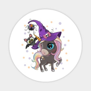 Halloween Unicorn Magnet